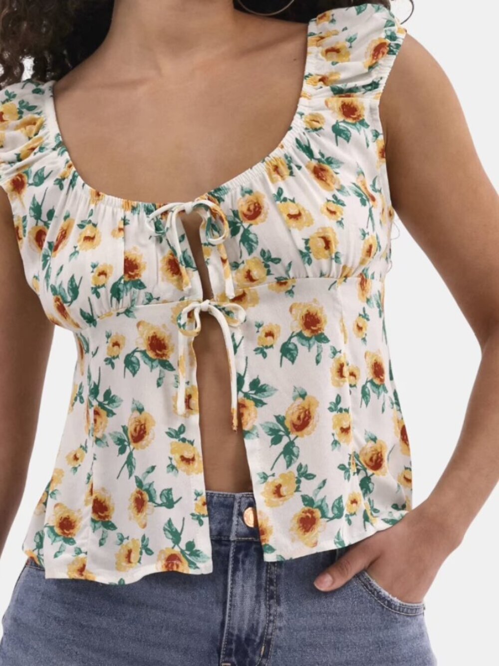 Summer Floral Top
